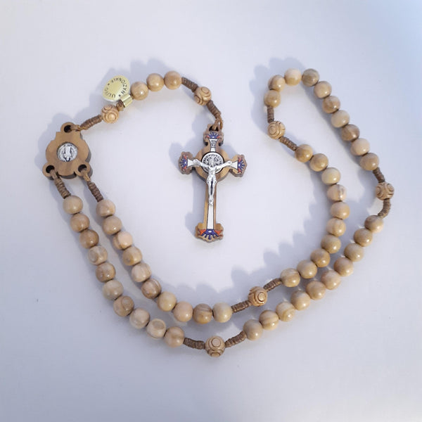 St Benedict Cord Rosary - Strong