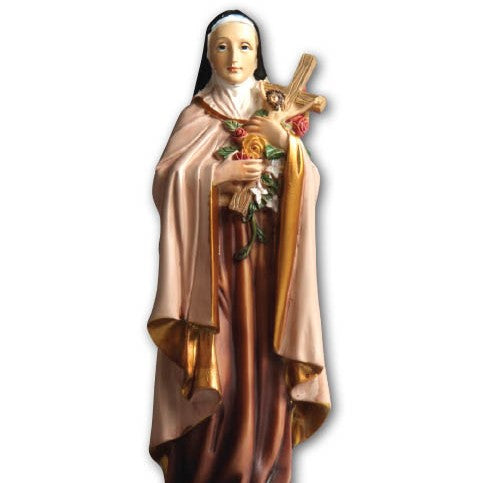St Therese - The Little Flower Statue 21cm
