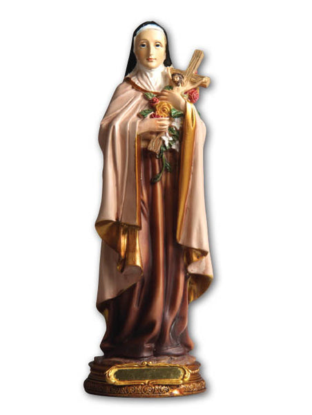 St Therese - The Little Flower Statue 21cm