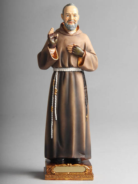 St Padre Pio Statue 23cm
